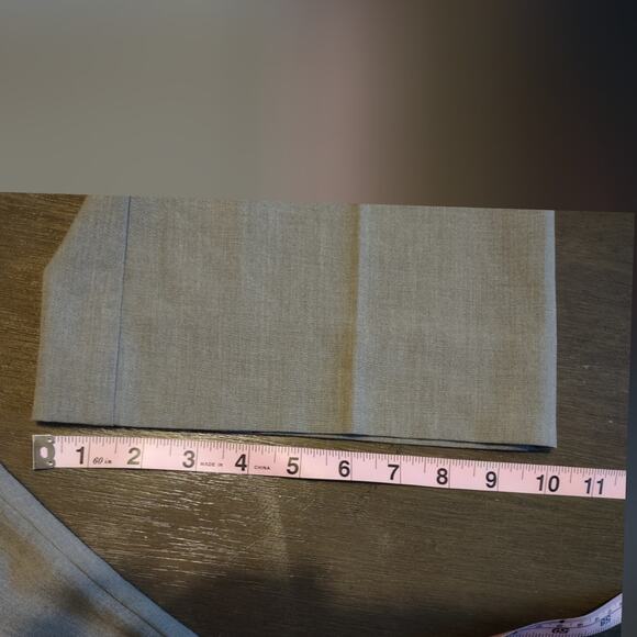 Kenneth Cole Women Amanda Pant Heather Gray Dress Slacks Size 12 Short - Picture 8 of 15